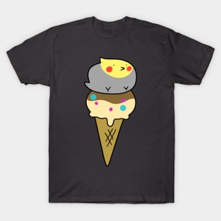 Cockatiel Icecream Cone T-Shirt